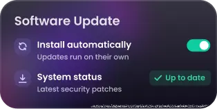 Auto updates check verifying operating system installs security updates automatically