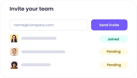 Invitar a los miembros del equipo e instalar WebWork por correo o herramientas MDM