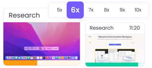 Produktivität mit Screenshots überprüfen Bestätigen Sie die Produktivität durch automatische Screenshots vom Arbeitszeit-Tracker