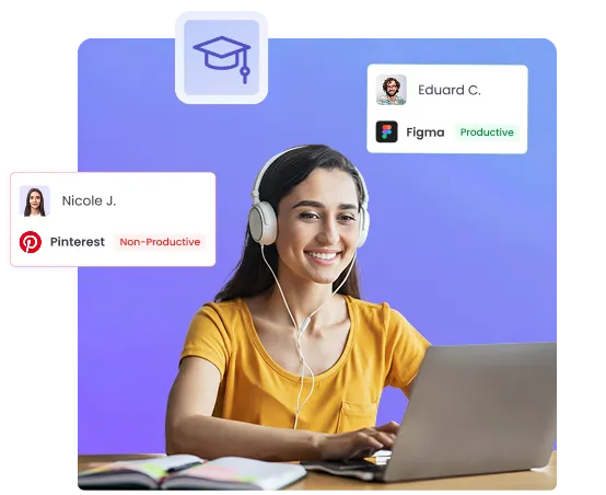 Track education and training staff time for lesson planning teaching and administrative tasks