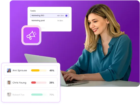 Track marketing agency work with visual proof of campaigns content creation and strategy sessions