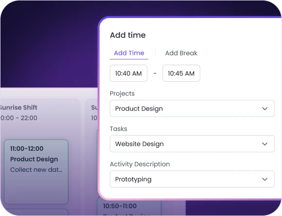 WebWork Calendar built for accuracy and control