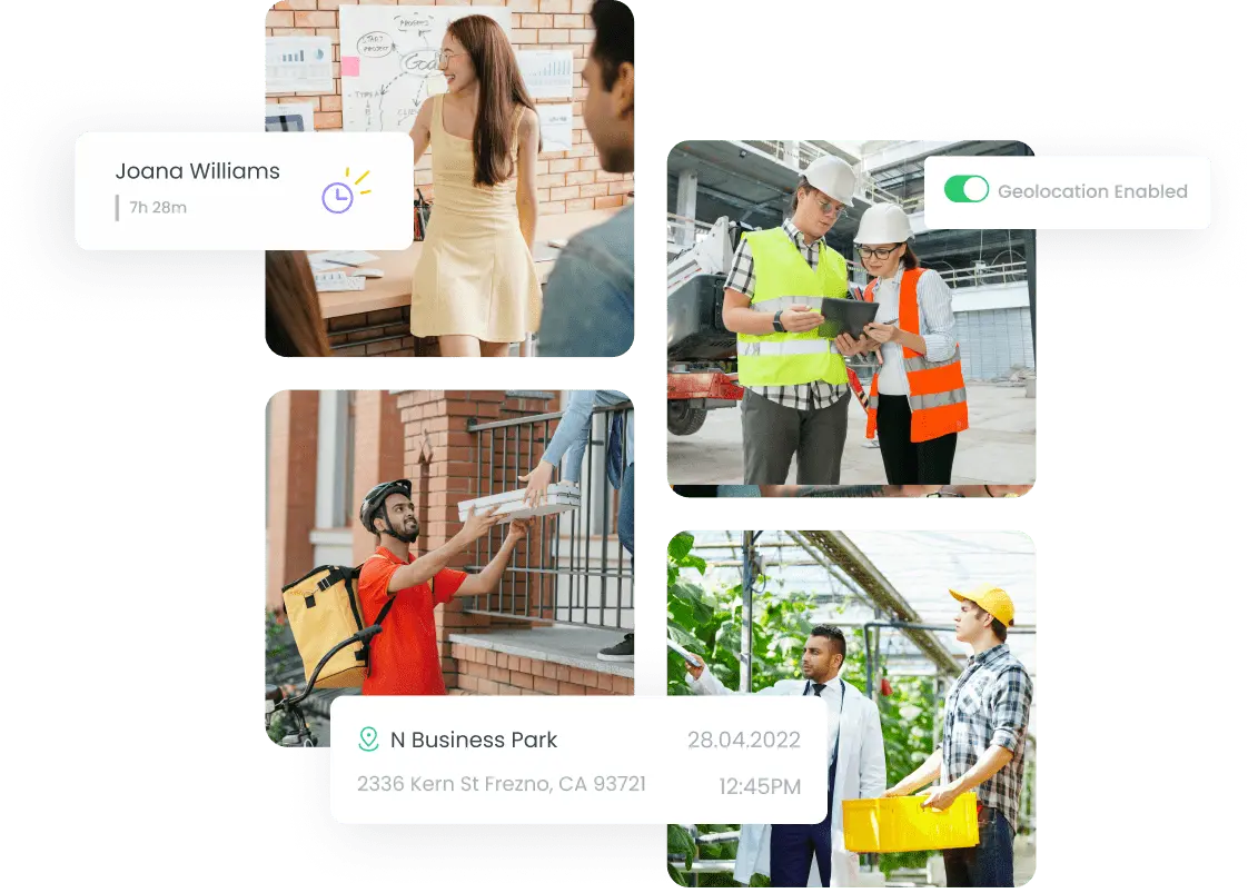 Track your employees' time and location with WebWork Time Tracker Geolocation GPS Tracking | WebWork Tracker