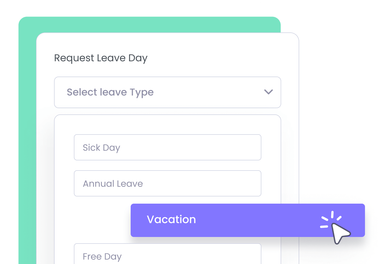 Leave Management System in WebWork Time Tracker Leave Management | WebWork Features