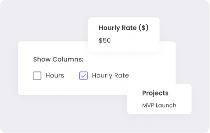 Estimate payments based on hourly rates and create invoices