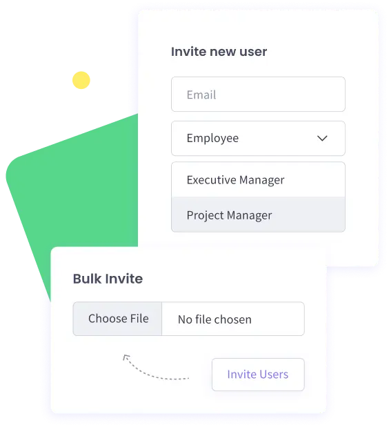 Invite team members to your workspace with WebWork Tracker