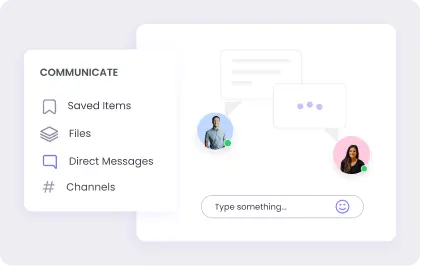 Team Chat and Video Call for Productive Tracking Team chat and video call on WebWork Tracker