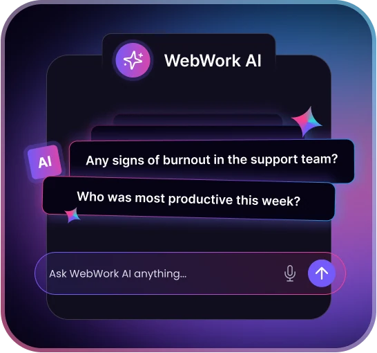 Système d'alerte précoce WebWork AI analysant performance et anomalies sur chantiers