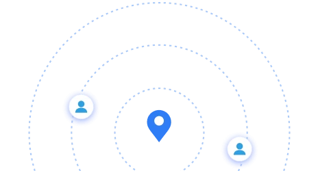 Setting up logistics job sites by address with custom radius and team assignments