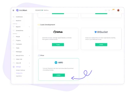 How to integrate Xero with WebWork | Step 1 How to integrate Xero with WebWork