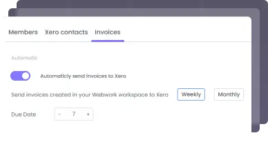 Xero Integration with WebWork