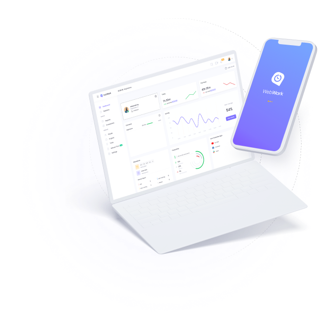 WebWork Tracker's dashboard on any platform