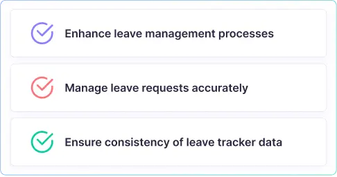 Leave Management Employee leave tracker software for accurate leave management