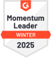 G2 Momentum Leader Winter 2025 – WebWork Time Tracker G2 Momentum Leader Time Tracking Software Winter 2025 badge awarded to WebWork Time Tracker