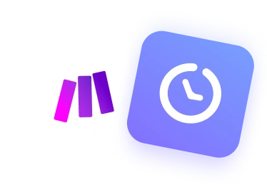 Integración de seguimiento de tiempo de Make que automatiza miles de workflows y procesos de seguimiento de tiempo con Make
