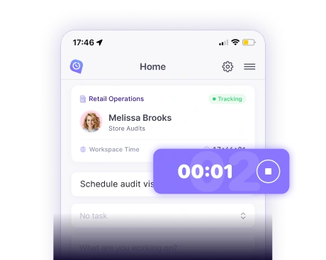 Download mobile time tracking app for Android