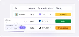 Send payments directly to your team