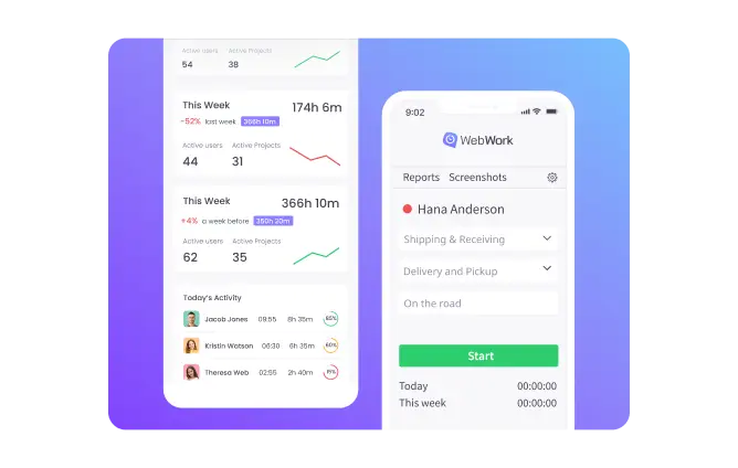 Track Employee Time and Location with Mobile Time Tracker App Track time and monitor GPS location with the mobile time tracker app on Android and iOS devices