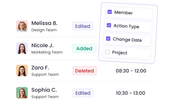 Conduct time audits with details on every minute tracked