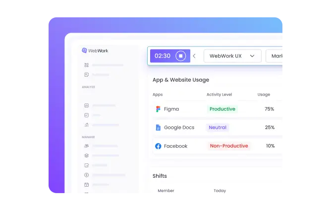 Track Time and Manage Tasks in Your Browser with Web Time Tracker Track time directly in your browser with features like task management and invoicing in your WebWork Dashboard