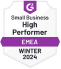 WebWork earned High Performer badge