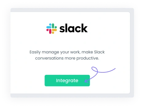 Integrate slack