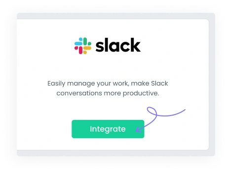 Integrate WebWork Tracker Integrate slack