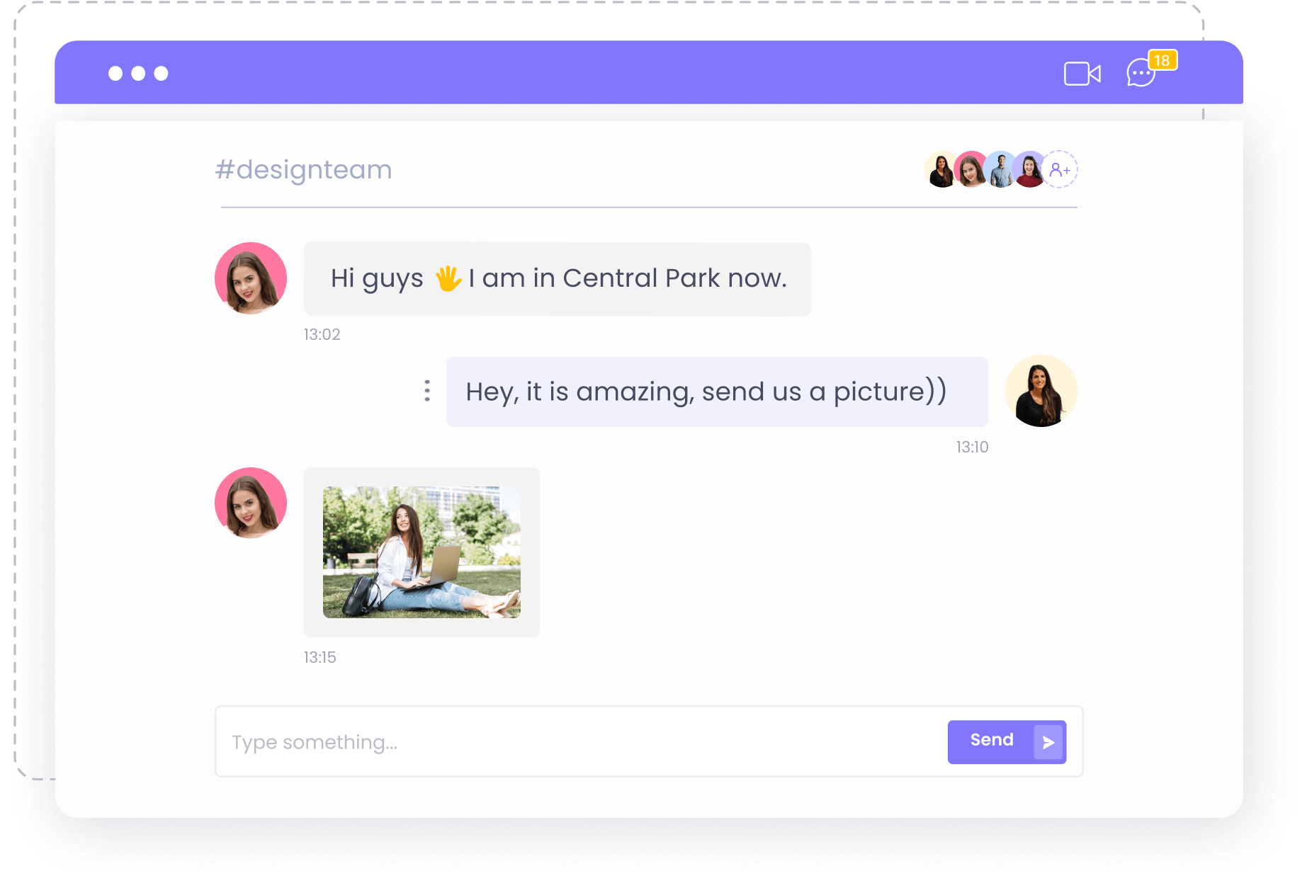 Keep your Hybrid team connected through WebWork Chat Chat for Hybrid Teams