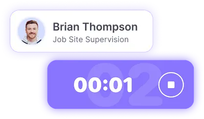 Time tracking app for Android kiosk mode on shared tablet for employee clock in and clock out