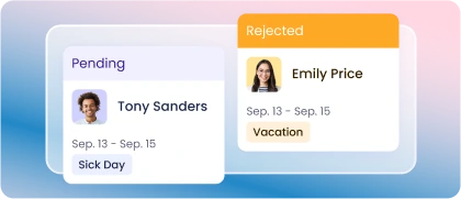 Urlaubsverwaltung mit Zeiterfassung Urlaubsverwaltung mit Zeiterfassungssoftware für Abwesenheitszeiten