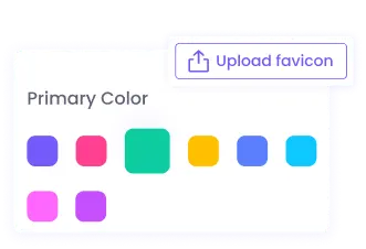 Tableau de bord couleur de marque White Label