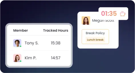 Automatic time tracking software creating tamper proof records for compliance