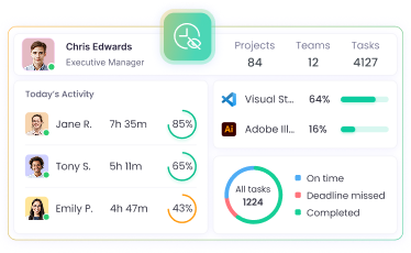 Time tracker fonctionnant silencieusement sur appareils de l’entreprise
