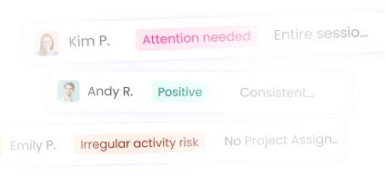 Logiciel de suivi du temps utilisant la surveillance intelligente