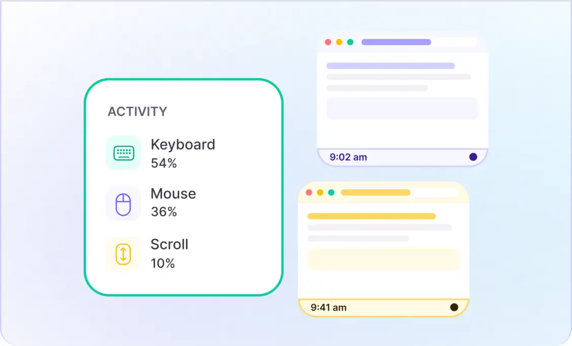 Опциональные скриншоты и активность прилагаются к часам задач Todoist для клиента