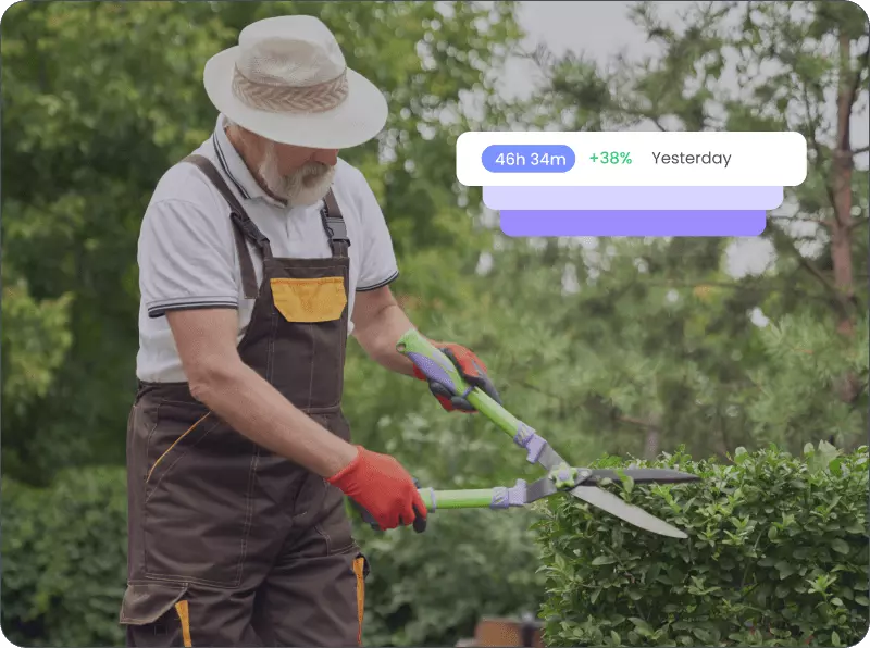 WebWork is for Landscaping workers