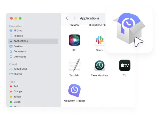How to install WebWork Tracker on Mac Install WebWork on Mac
