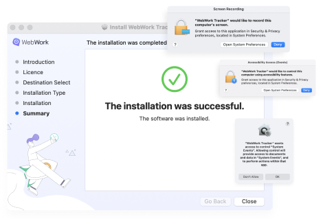Installing Mac time tracking software