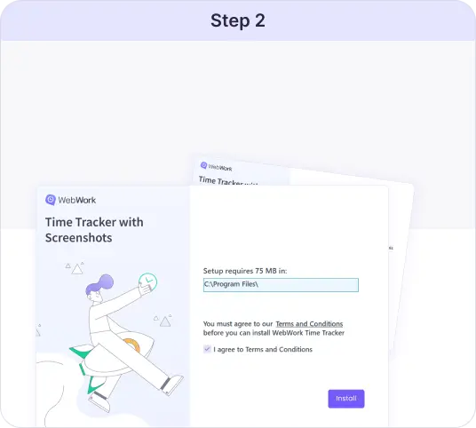 Install the Time Tracker for Windows install-windows-time-tracker