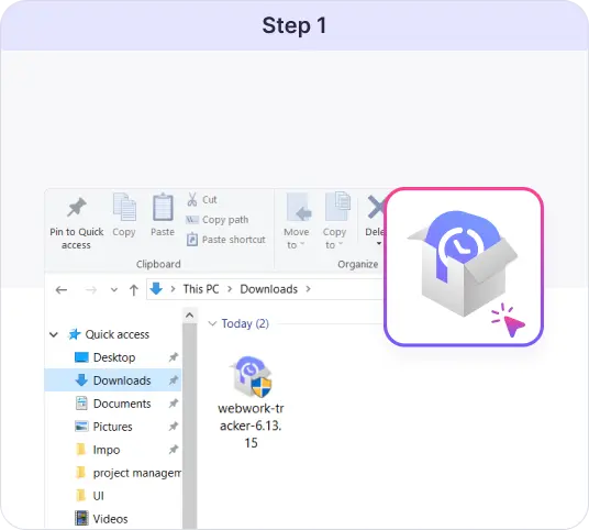 WebWork Rastreador de Tempo para Windows Baixe e inicie o rastreador de tempo para Windows