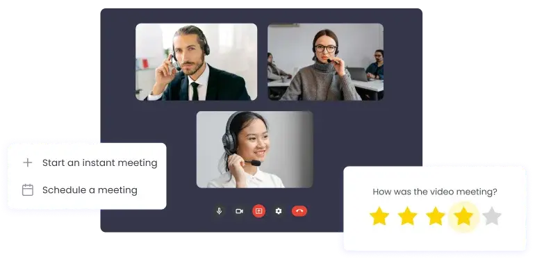 Schedule a meeting | WebWork Features Start an instant meeting with WebWork Tracker
