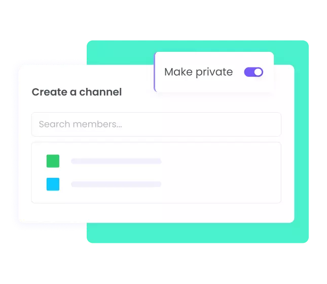 Organize conversations with Team Chat