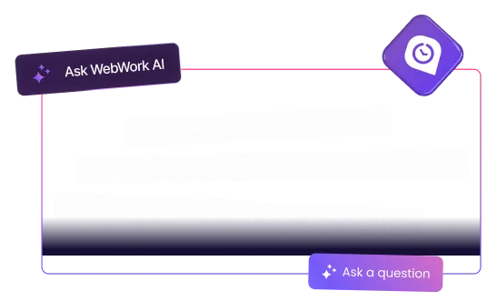 WebWork AI analysiert Arbeitsdaten zur Steigerung der Teamproduktivität