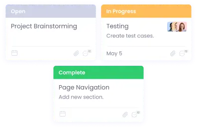Более быстрый прогресс по задачам Более быстрый прогресс по задачам благодаря трекеру времени для удалённой работы, обеспечивающему эффективное использование времени