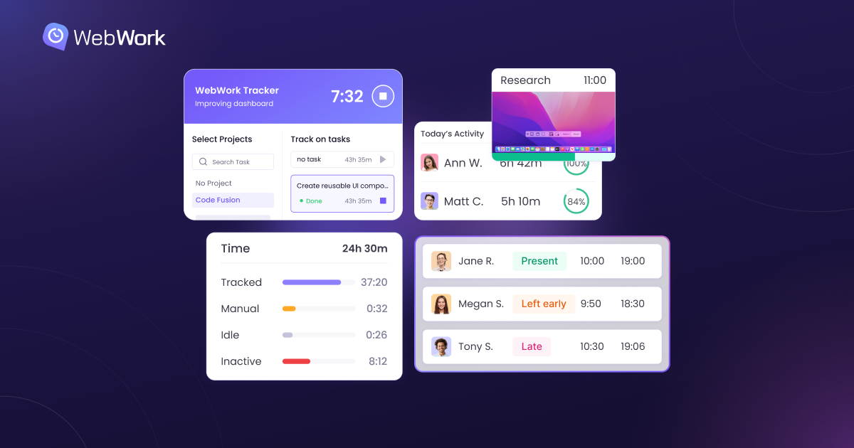 The Best Work from Home Time Tracker | WebWork