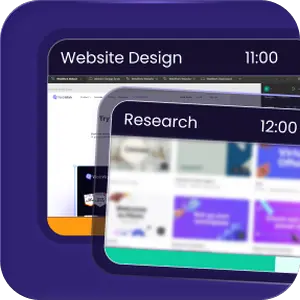 Screenshots and activity capture with configurable frequency and per-team settings