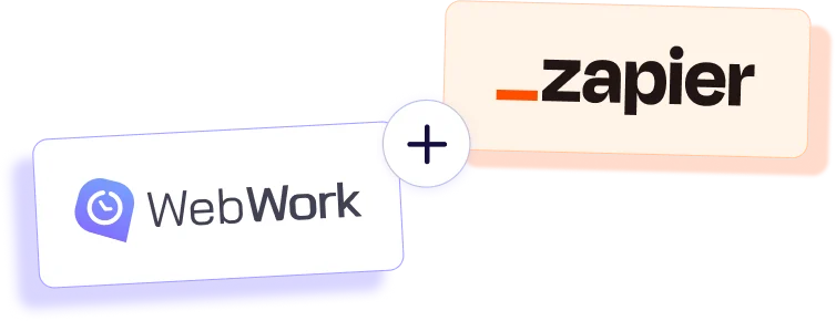 Zapier time tracking integration that connects time tracking with thousands of apps for automated workflows