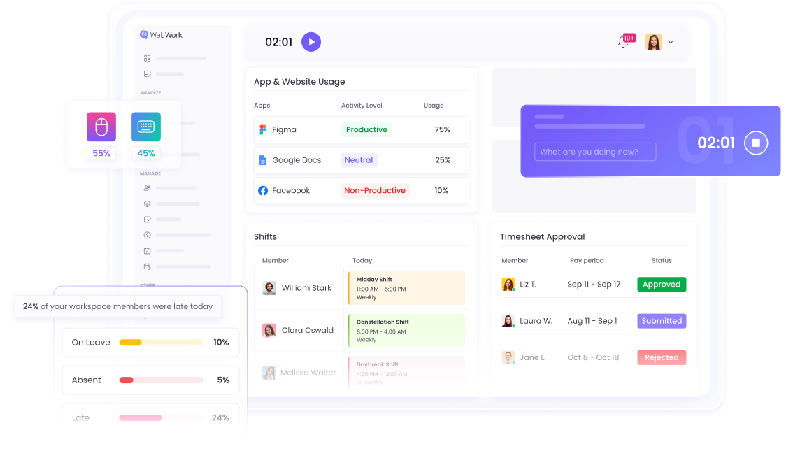 Best Time Tracking Software Best employee time tracking software helping businesses turn time into profit