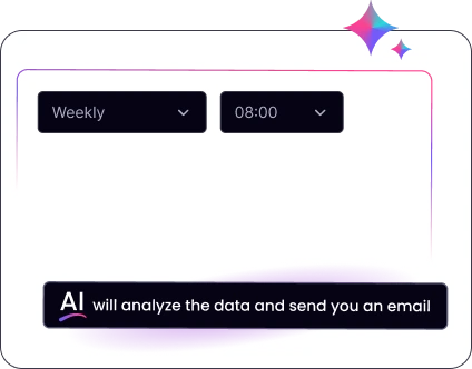 Agentic AI Assistant generating periodic reviews and performance insights