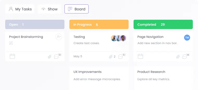 Task Management System in WebWork Time Tracker Task Management | WebWork features
